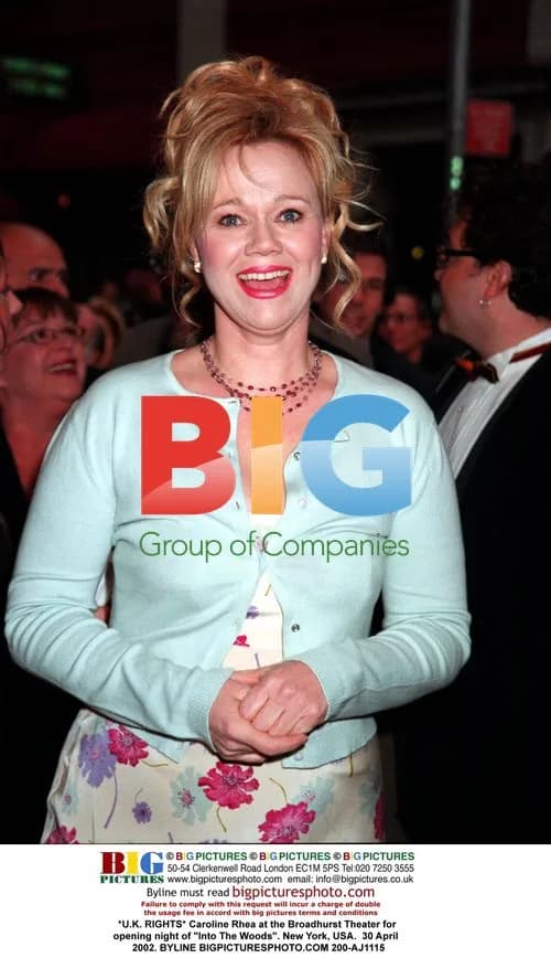 Caroline Rhea at "Into The Woods" opening