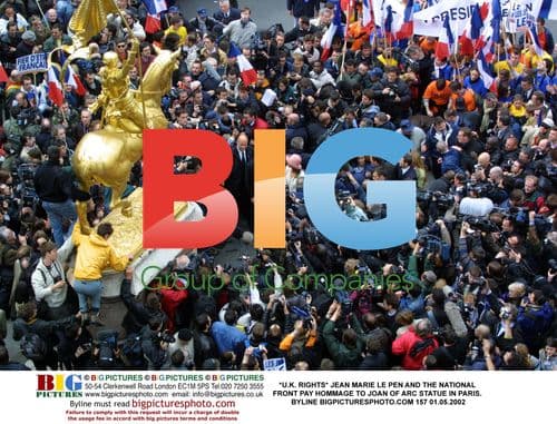 Jean Marie Le Pen Pays Hommage to Joan of Arc