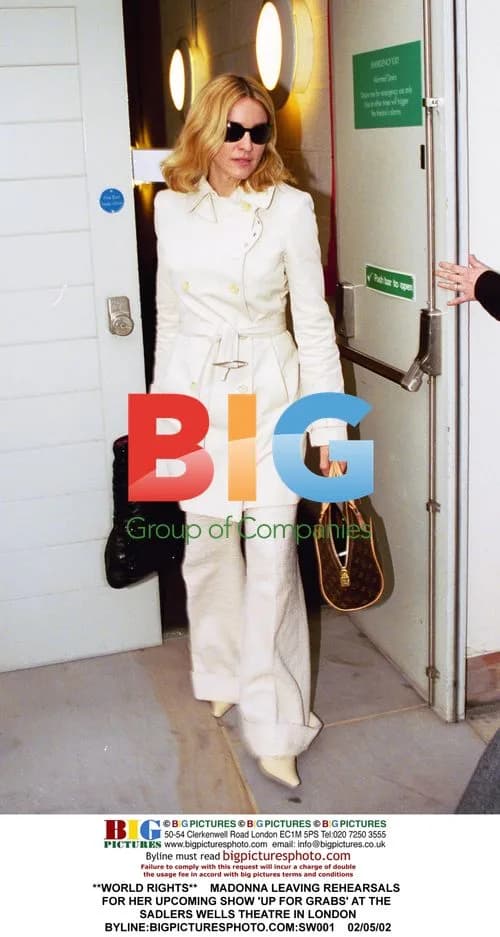 Madonna Leaves Rehearsals for 'Up For Grabs' Show
