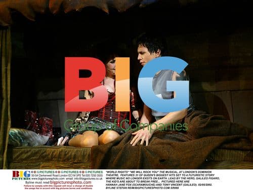 "WE WILL ROCK YOU" Musical at London's Dominion Theatre