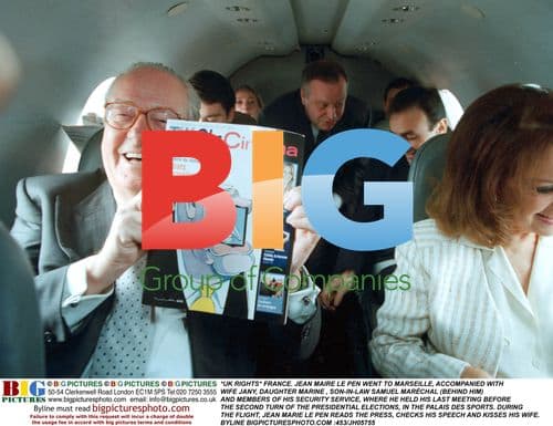 Jean Marie Le Pen at Marseille campaign event