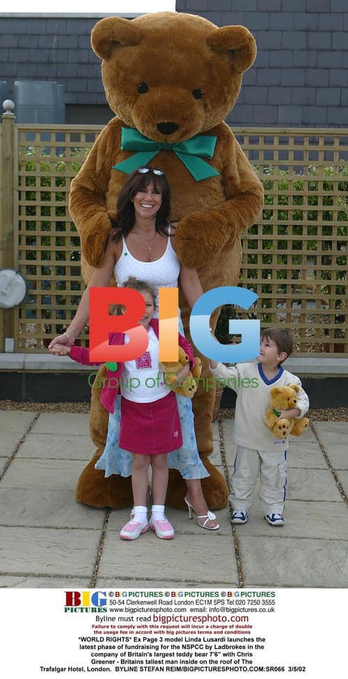 Linda Lusardi launches NSPCC fundraising