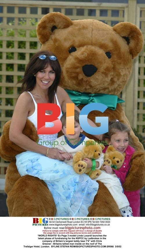 Linda Lusardi launches NSPCC fundraising