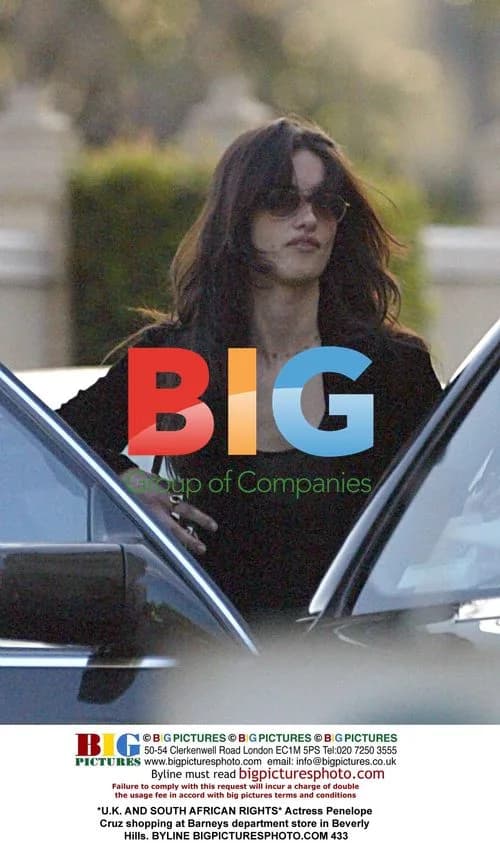 Penelope Cruz Shopping at Barneys