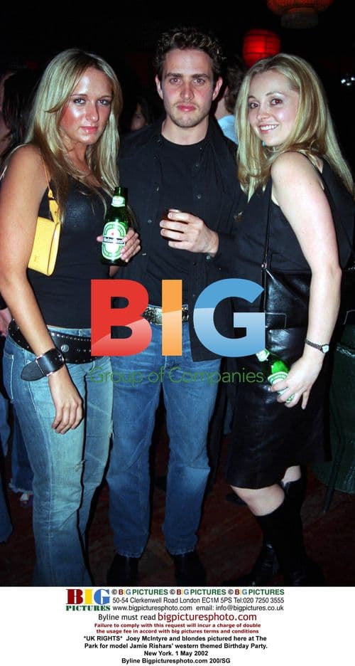 Joey McIntyre at Jamie Rishar's Birthday