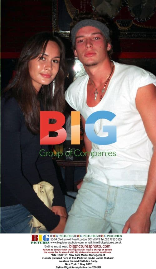 NY Model Management Models at Western-Themed Party