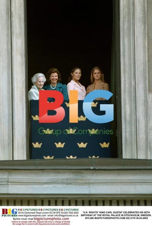 King Carl Gustaf's 56th Birthday in Stockholm