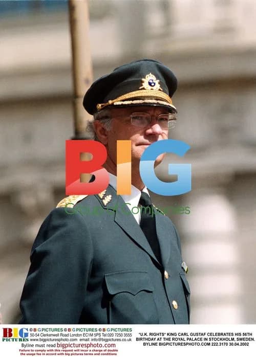 King Carl Gustaf 56th Birthday