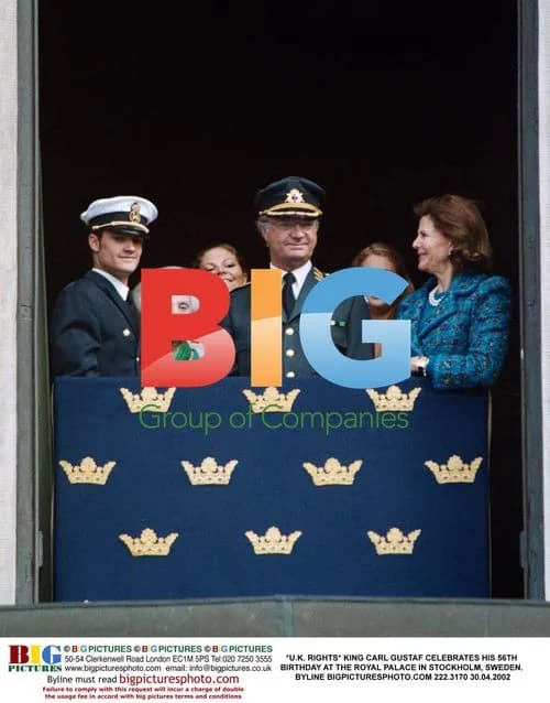 King Carl Gustaf's 56th Birthday Celebration
