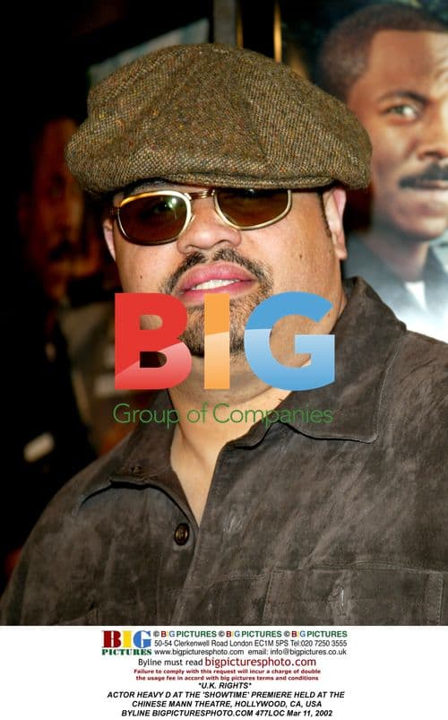 Actor Heavy D at 'Showtime' Premiere