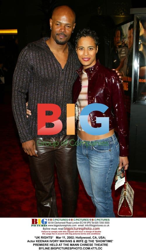 Keenan Ivory Wayans & Wife at 'Showtime' Premiere