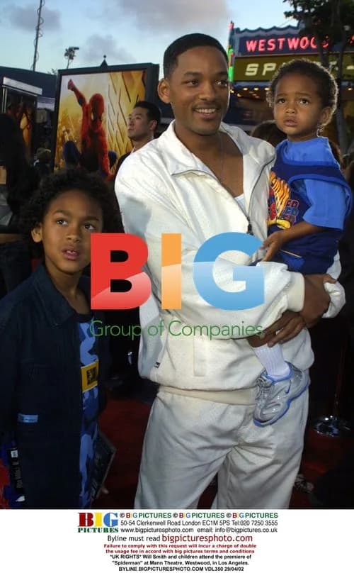 Will Smith at Spiderman premiere