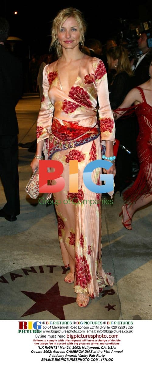 Cameron Diaz at 2002 Oscars Vanity Fair Party