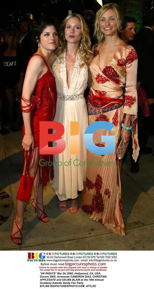 Actresses at Oscars 2002 Vanity Fair Party