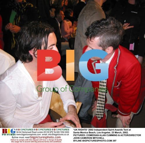 Alan Cumming and John Cameron Mitchell at Independent Spirit Awards