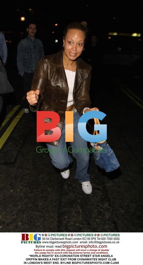 Angela Griffin Leaves Chinawhites Club