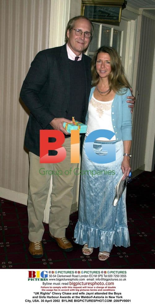 Chevy Chase and Jayni at Boys and Girls Harbour Awards