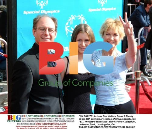 Dee Wallace Stone & Family at E.T. 20th Anniversary