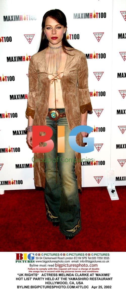 Melinda Clarke at 'Maxim's Hot List' Party