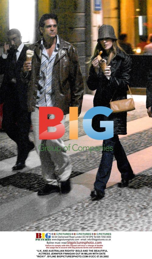 Jennifer Finnigan Out in Milan with Date