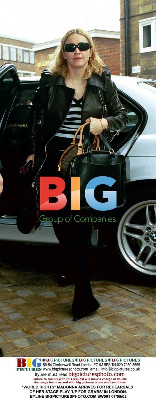 Madonna Arrives For 'Up For Grabs' Rehearsals