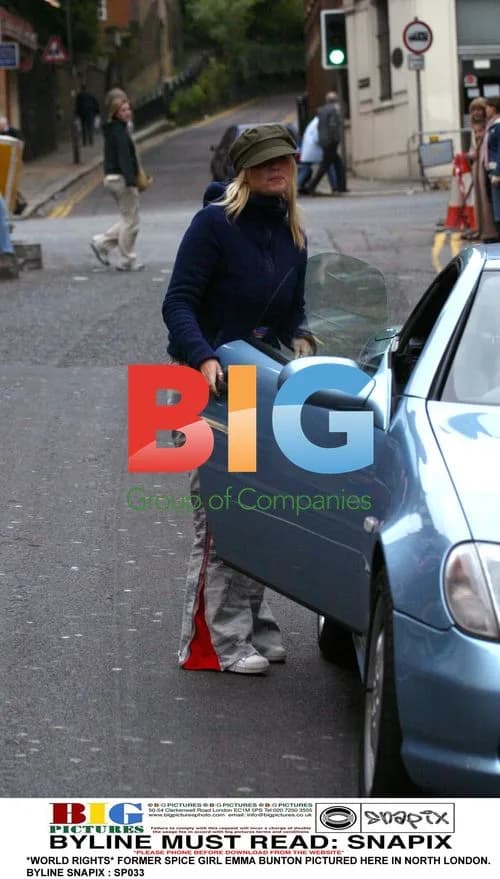 Emma Bunton Spotted in North London