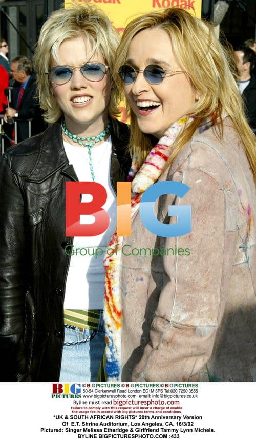 Melissa Etheridge and Girlfriend at E.T. Event