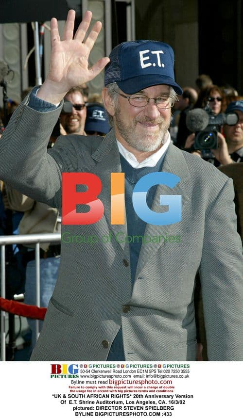 Steven Spielberg at E.T. 20th Anniversary Premiere