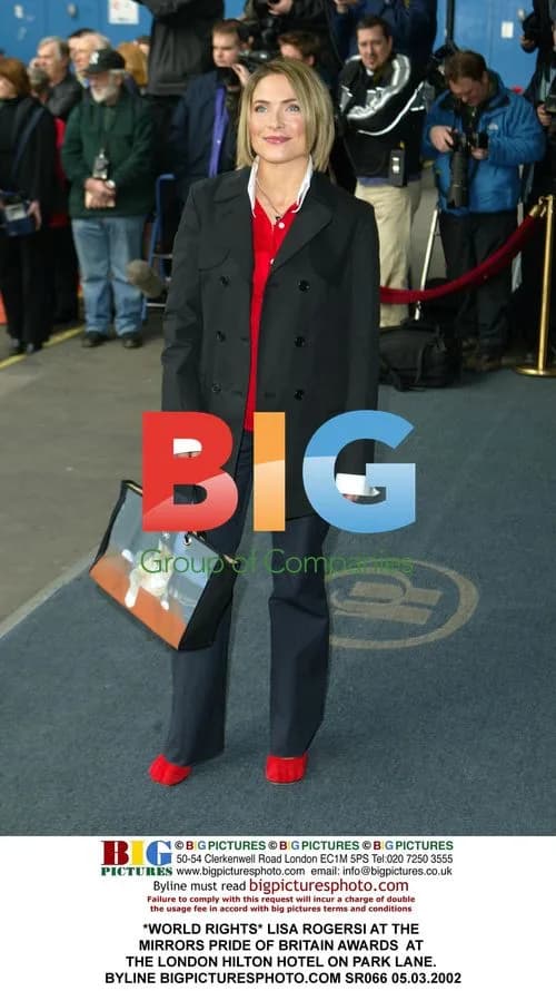 Lisa Rogers at Pride of Britain Awards