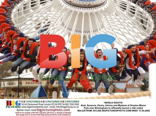 Noel, Suzanne, Danny, Johnny and Myleene Launch Ride