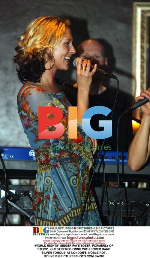 SINGER FAYE TOZER Guest Performs with 'SILVER TONGUE'