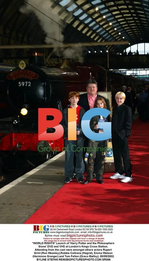 Harry Potter DVD/VHS Launch at Kings Cross