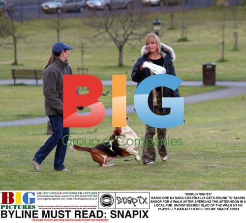 Snoop Goes for a Walk with Sara Cox