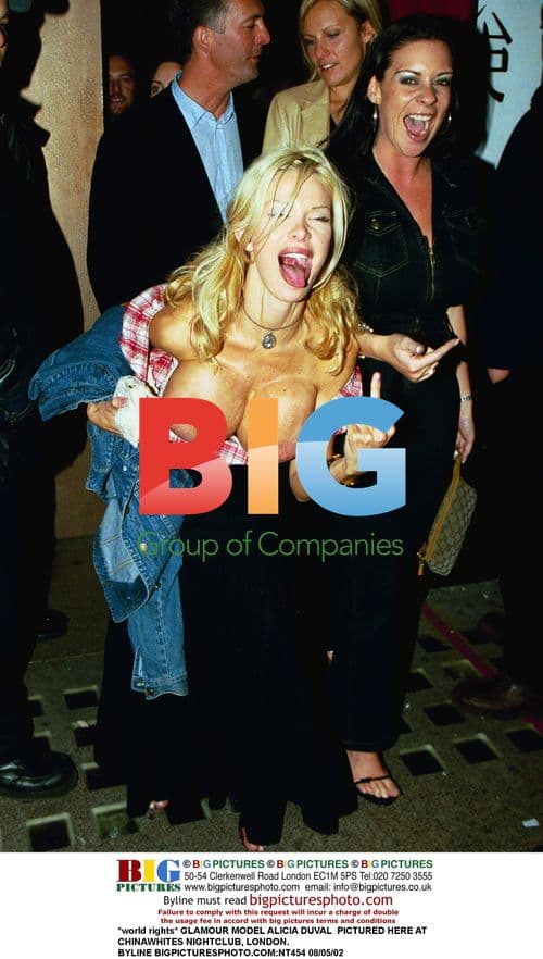 Glamour Model Alicia Duval at Chinawhites Nightclub