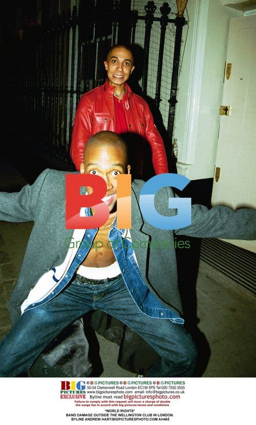 BAND DAMAGE OUTSIDE WELLINGTON CLUB, LONDON