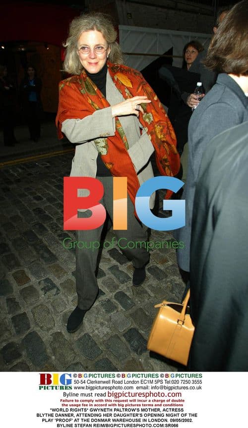 Gwyneth Paltrow's Mother at 'Proof' Opening