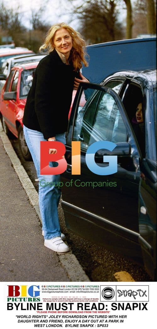 Joley Richardson and Daughter Enjoy Park Day