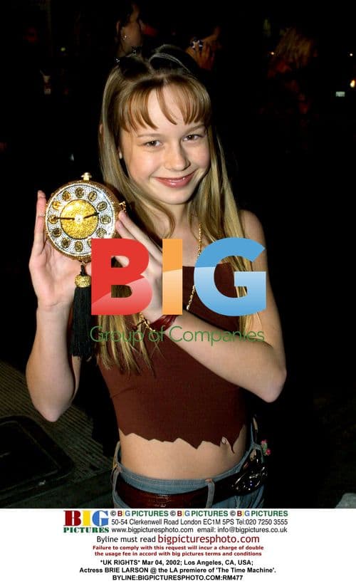 Brie Larson at 'The Time Machine' LA Premiere