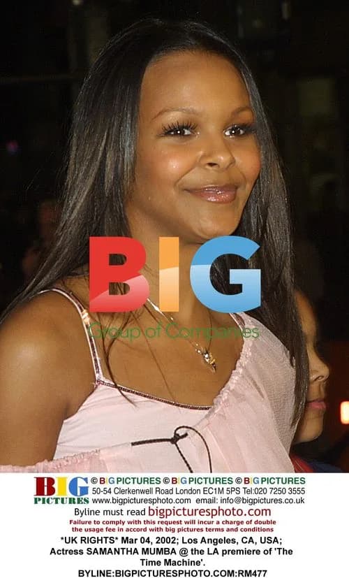 Samantha Mumba at 'The Time Machine' Premiere