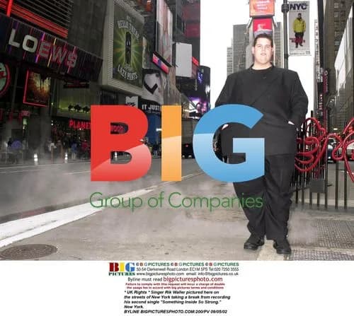 Singer Rik Waller in New York