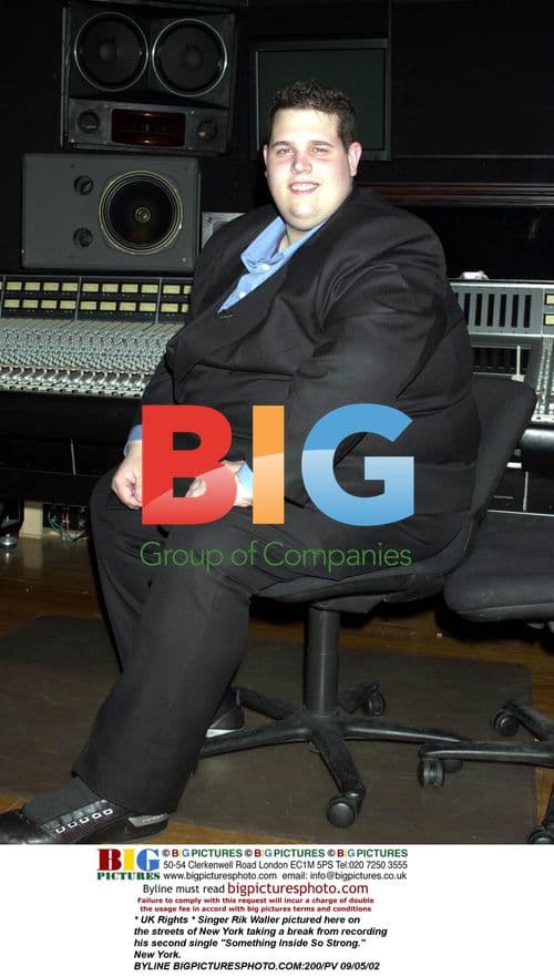 Singer Rik Waller in NYC