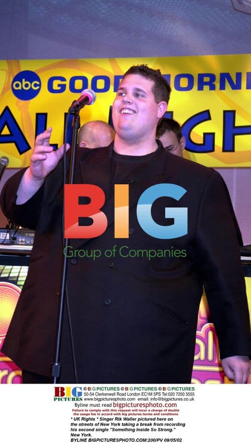 Singer Rik Waller takes break in New York