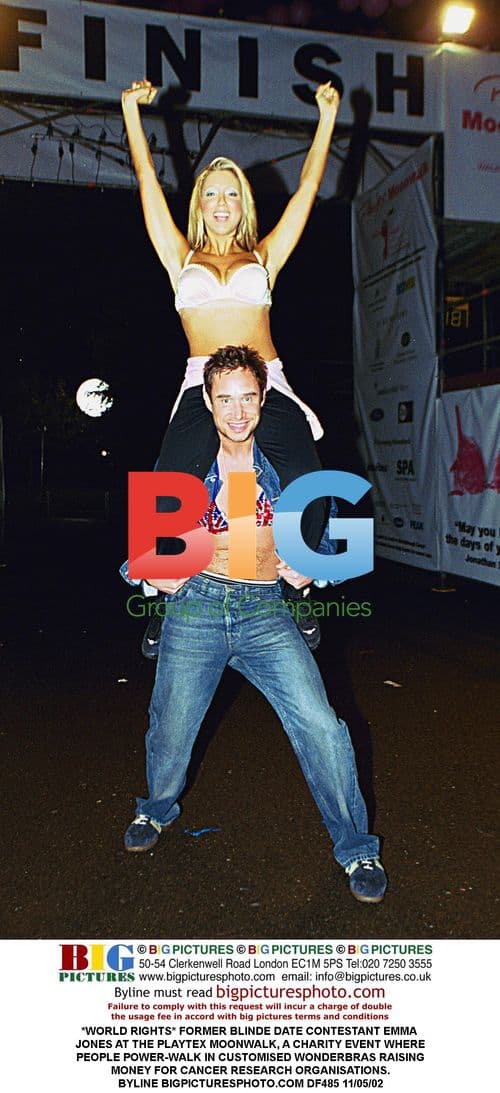 Emma Jones at Playtex Moonwalk