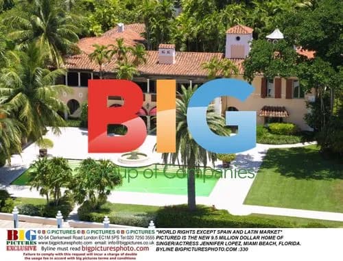 Jennifer Lopez's $9.5M Miami Beach Home