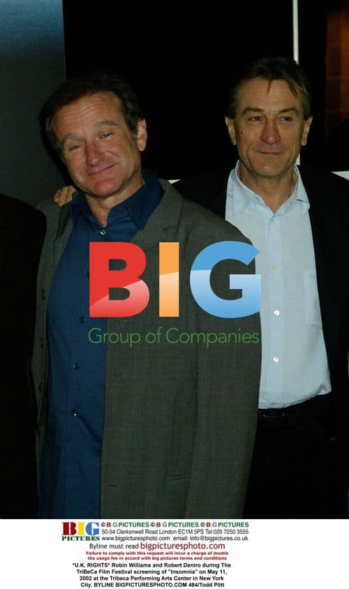 Robin Williams and Robert Deniro at Insomnia Screening
