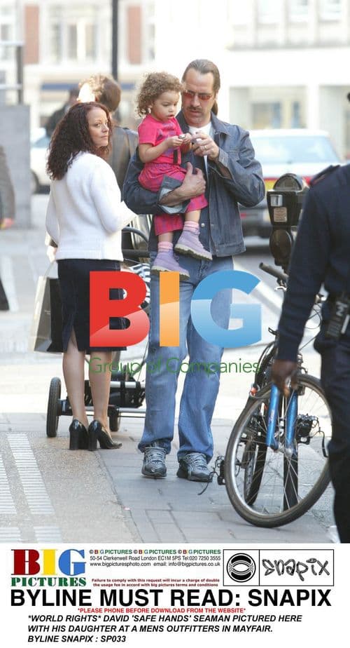 David Seaman and Daughter at Mayfair Outfitters