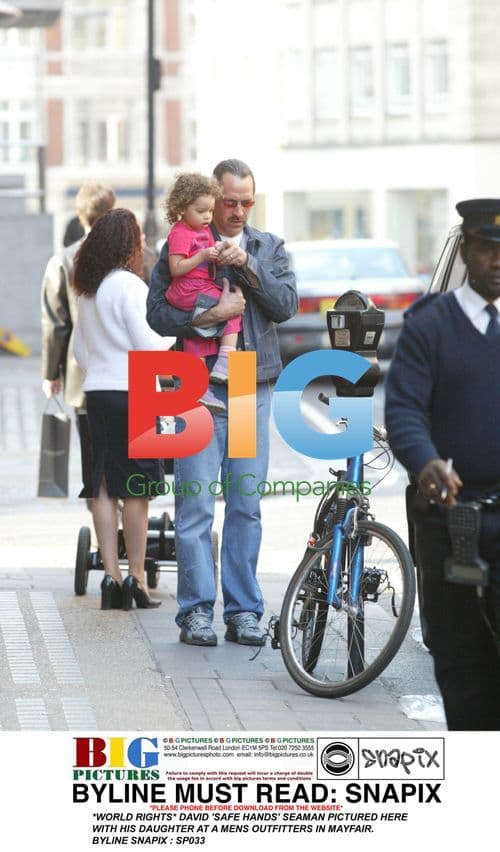 David Seaman and Daughter at Mayfair Outfitters