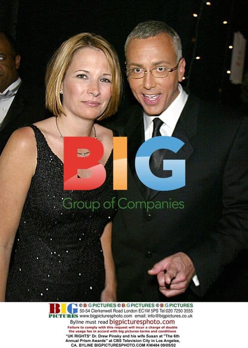 Dr. Drew Pinsky and wife Susan at Prism Awards