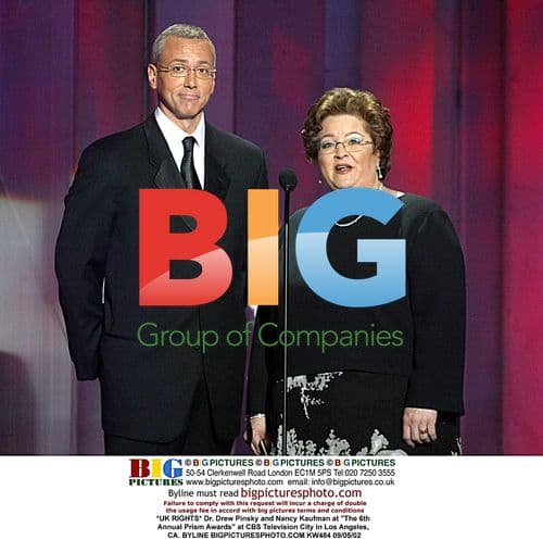 Dr. Drew Pinsky and Nancy Kaufman at Prism Awards