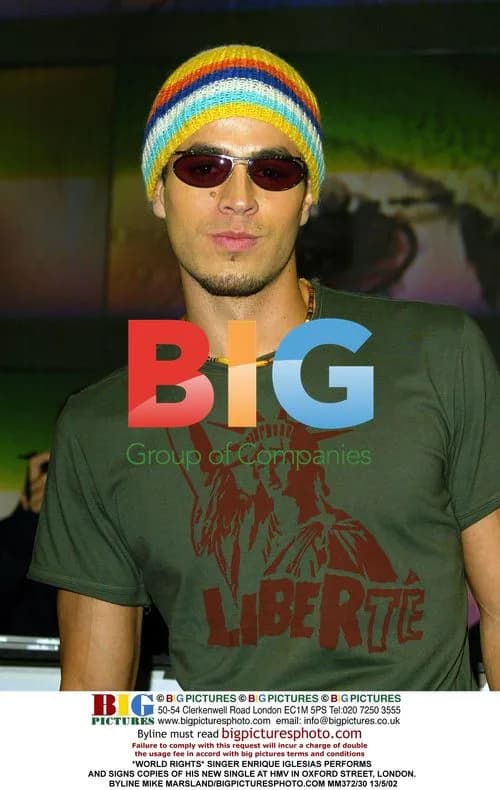 Enrique Iglesias Performs at HMV in London